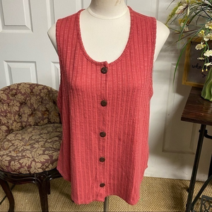 Anthropologie W5 Sleeveless Top‎ L